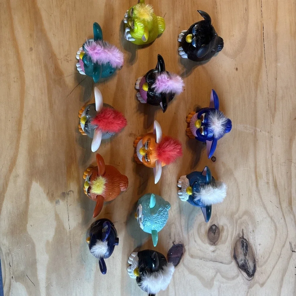 Furby McDonald's‎ Happy Meal Toys Collectible Figurines Lot of 12 Vintage 1998